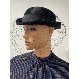 Loise Original Hat Black British Style Pillbox